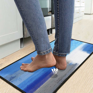 Set of 2 Non-Slip Backing Washable Doormat - 17x47.2 and 17x30 inches.