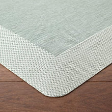 Mira Modern Heathered Anti-Fatigue Air-Infused Kitchen Mat, Beige, 19.6"x39"