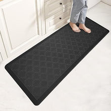 Cushioned Anti-Fatigue Thick Non-Slip Waterproof Kitchen Rugs and Mats, 17.3"x29", Gray