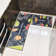 Printed Cushioned Non-Slip Kitchen Runner 2 PCS Set 16×24+16×47inch