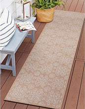 Budelli Transitional Geometric Textured Flat Weave Easy Cleaning Outdoor Rugs