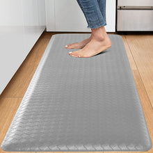 1/2 Inch Thick Cushioned Anti Fatigue Waterproof, Non-Skid & Washable Kitchen Mat - 17.3"x28"- Black
