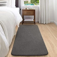 1.7x4 Feet Bedside Rugs Floor Rugs for Bedroom, Machine Washable Extra Soft Comfortable Carpet for Bedroom, Non-Slip Small Area Rug for Kids Puppy Home Decor Aesthetic, Beige