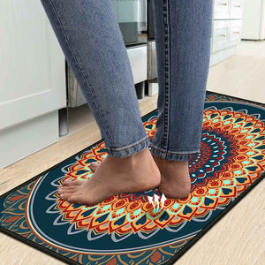 Set of 2 Non-Slip Backing Washable Doormat - 17x47.2 and 17x30 inches.