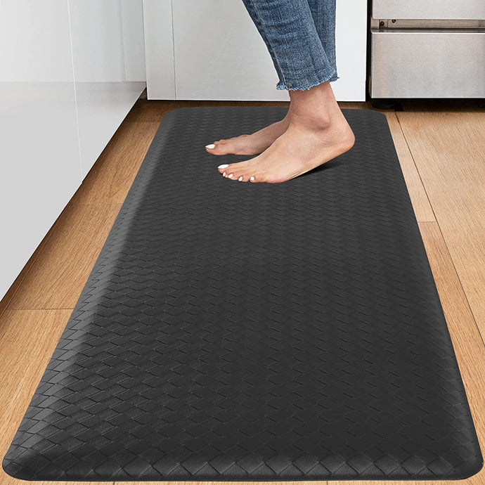 1/2 Inch Thick Cushioned Anti Fatigue Waterproof, Non-Skid & Washable Kitchen Mat - 17.3
