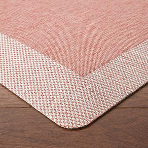 Mira Modern Heathered Anti-Fatigue Air-Infused Kitchen Mat, Beige, 19.6"x39"