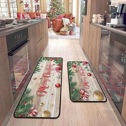 Christmas Door Mat Outdoor Welcome Doormat Merry Christmas Front Mat N –  Modern Rugs and Decor