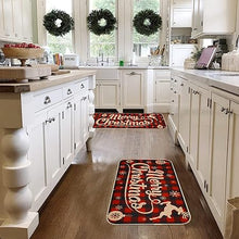 Non-Slip and Washable Xmas Welcome Mat