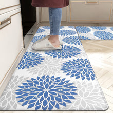 Anti Fatigue Set of 2 Waterproof Non Slip Kitchen Mats 17"x48"+17"x28"