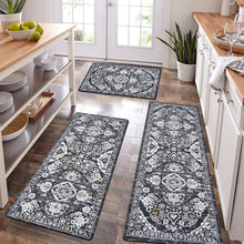 Sets 3 Piece with Runner Farmhouse Rubber Kitchen Mats