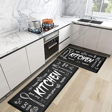 Anti Fatigue Kitchen Mats [2PCS] Non-Skid Waterproof Kitchen Mats