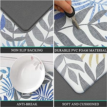 Anti Fatigue Kitchen Mats for Floor 2 Piece Set,