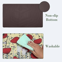 Non Slip Sets of 2, Cushioned Anti Fatigue Kitchen Mats for Floor, Non Skid Washable