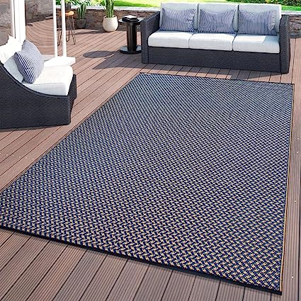 Paco Home Variegated Waterproof Outdoor Rug for Patio Green 2' x 3'3 2' x  3' Outdoor, Indoor Rectangle 