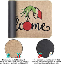 Non-Slip and Washable Xmas Welcome Mat