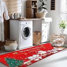 Rooster Colorful Chicken Non-Slip Washable Microfiber Kitchen Carpet 17x47+17x30 Inches