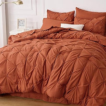 Queen Comforter Set - 7 Pieces, Bed in a Bag with Flat Sheet and Fitted Sheet, Pillowcases & Shams