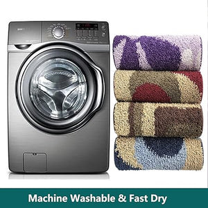 Machine Washable Non Slip Entryway Rug for Doorway/Kitchen/Bathroom/Laundry Room