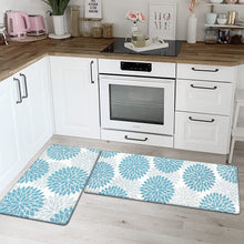 Anti Fatigue Set of 2 Waterproof Non Slip Kitchen Mats 17"x48"+17"x28"