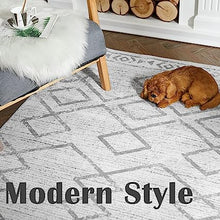 Indoor Mat Geometric Print Floor Cover Thin Carpet Soft Rug