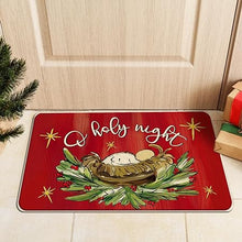 Religious Xmas Black Girl Angel African American Kitchen Mats Decor, 17x29 and 17x47 Inch