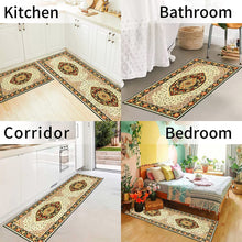 Set of 2 Non-Slip Bohemian Kitchen Runner Rug 63*19.7/31.5*19.7