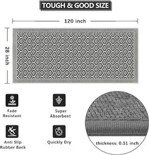 Washable Personalized Fall Door Mat, Grey