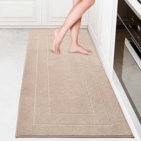 Kitchen Rugs and Mats 2PCS Non Skid Kitchen Mats for Floor Washable Kitchen