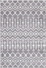 Geometric Kasbah Trellis Collection Rug – 2' X 10' Runner Beige Low Pile Rug