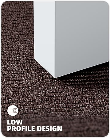 Kitinjoy Indoor Door Mat, 59x20 Non-Slip Absorbent Dirt Trapper Entrance  Mat, Low-Profile Washable Inside Floor Mat, Durable Soft Entry Doormats for