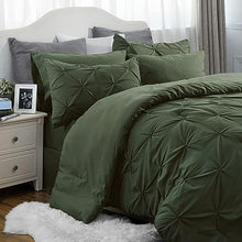 Queen Comforter Set - 7 Pieces, Bed in a Bag with Flat Sheet and Fitted Sheet, Pillowcases & Shams