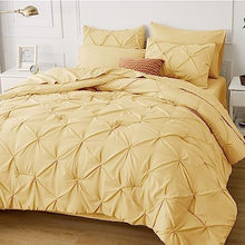 Queen Comforter Set - 7 Pieces, Bed in a Bag with Flat Sheet and Fitted Sheet, Pillowcases & Shams