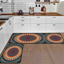 Set of 2 Non-Slip Backing Washable Doormat - 17x47.2 and 17x30 inches.