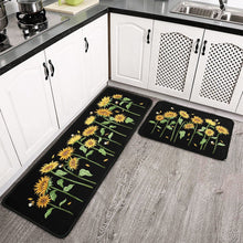 Sets of 2, Decoration Rubber Backing Non-Slip Absorbent, Waterproof Mats - 17x30+17x48inch