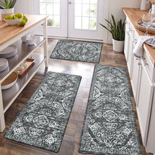 Sets 3 Piece with Runner Farmhouse Rubber Kitchen Mats