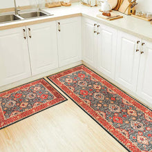 Set of 2 Non-Slip Bohemian Kitchen Runner Rug 63*19.7/31.5*19.7