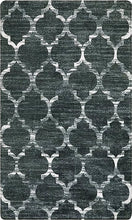 Moroccan Distressed Non-Slip Washable  Throw Area Rug - (2’X 3’, Blue)