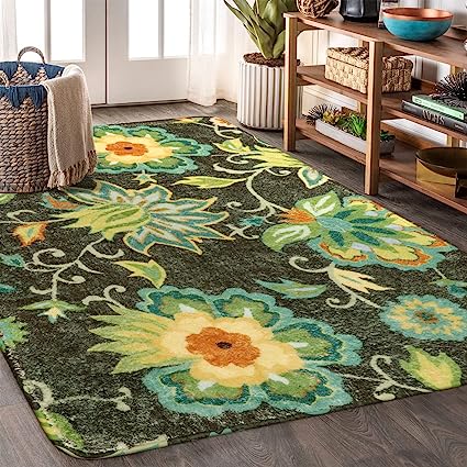 Cassandra Confetti Polyester Shag Area Rug, Green/Multi, 4' x 6' Keep off  rug Tapis Wedding decoration Room accessories for men - AliExpress