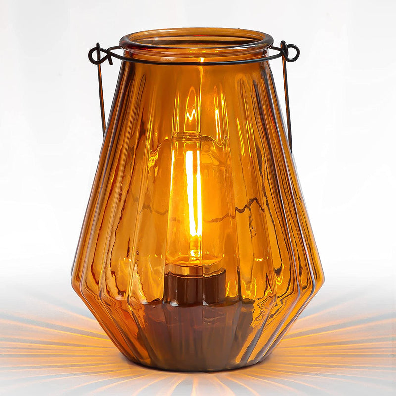 Metal Cage LED Lantern Battery Operated Lamp – Modern Rugs and Decor