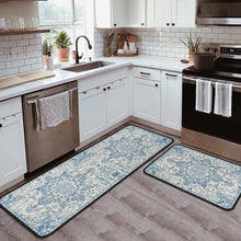 Set of 2 Non-Slip Backing Washable Doormat - 17x47.2 and 17x30 inches.