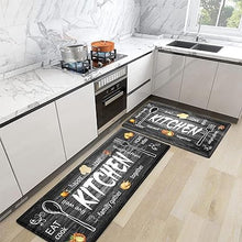 Anti Fatigue Kitchen Mats [2PCS] Non-Skid Waterproof Kitchen Mats