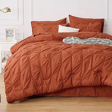 Queen Comforter Set - 7 Pieces, Bed in a Bag with Flat Sheet and Fitted Sheet, Pillowcases & Shams