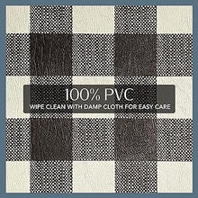 Farmhouse Living Rustic Comfort Anti-Fatigue Kitchen Mat, 18" x 30", Black/White