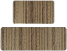 Sets of 2 Large Door Rugs Non Slip Decor Bohemian Mat Retro Fuzzy handwash Pads 47x17 in