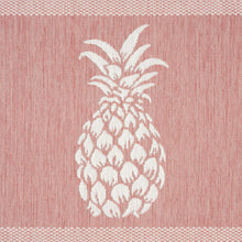 Aloha Modern Pineapple Anti-Fatigue Air-Infused Kitchen Mat, Coffee brown