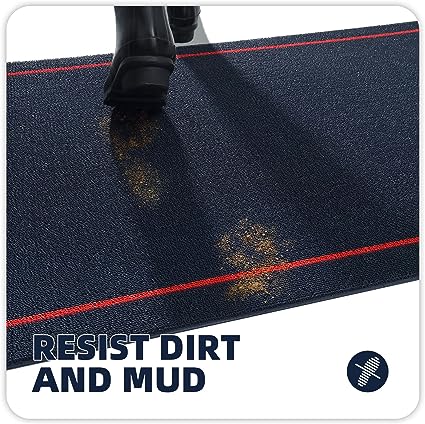 Anti-Slip Durable Outdoor Door Mat, Resist Dirt Heavy Duty