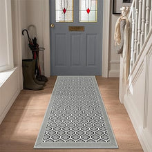 Washable Personalized Fall Door Mat, Grey