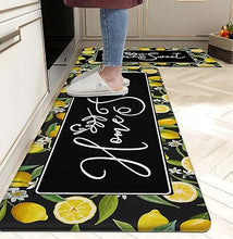 Anti Fatigue Coastal Rugs Beach Theme Fish Pattern Waterproof Non-Slip Ergonomic Comfort Standing Mat for Sink Laundry Bedroom,17.3 x28+17.3 x 47 Inch, PVC, Blue