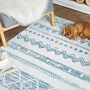 Boho Moroccan Floor Cover Bathroom Rug