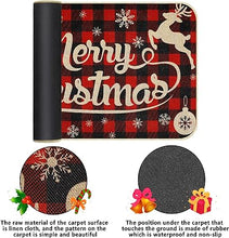 Non-Slip and Washable Xmas Welcome Mat